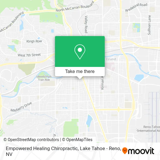 Empowered Healing Chiropractic map