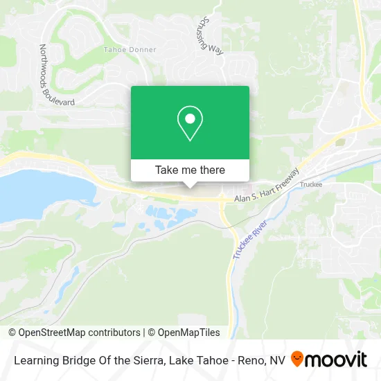 Learning Bridge Of the Sierra map