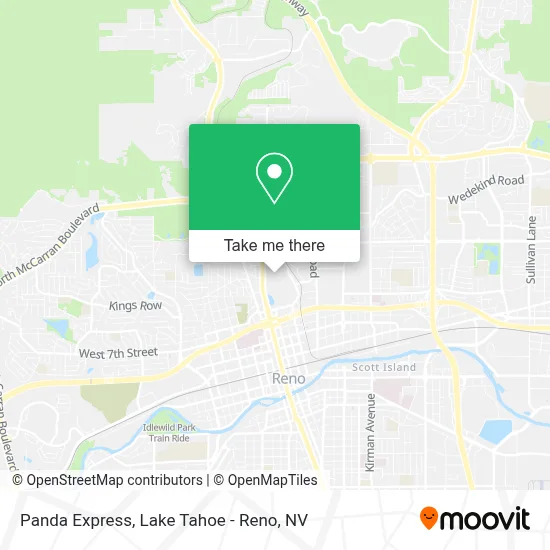Panda Express map