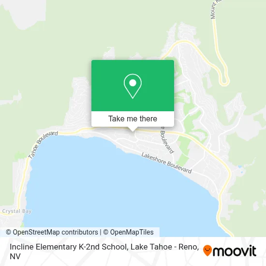 Incline Elementary K-2nd School map