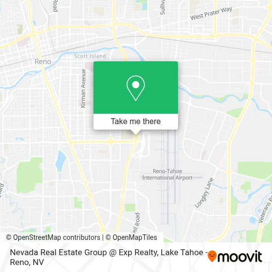 Nevada Real Estate Group @ Exp Realty map