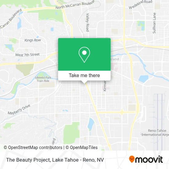 The Beauty Project map