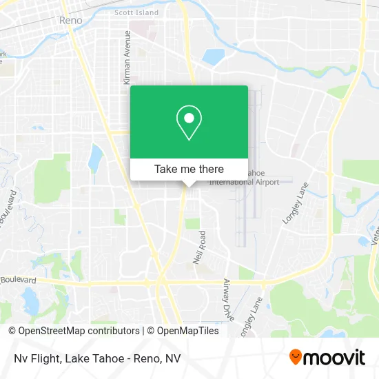Nv Flight map