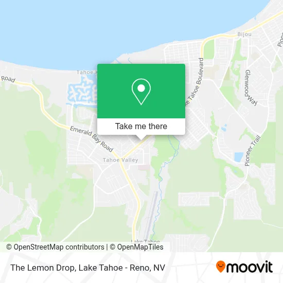 The Lemon Drop map
