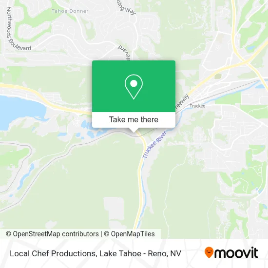 Local Chef Productions map