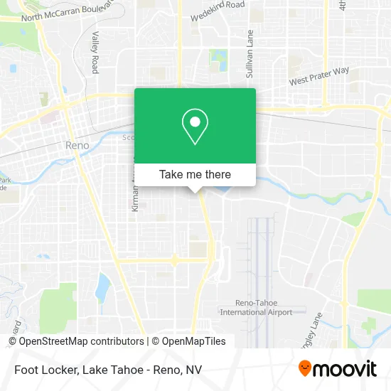Foot Locker map