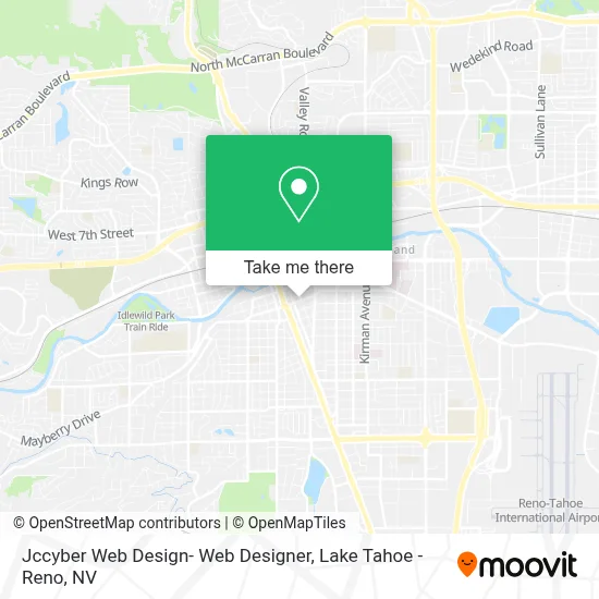Jccyber Web Design- Web Designer map