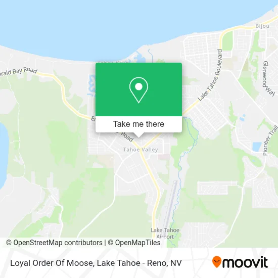 Loyal Order Of Moose map