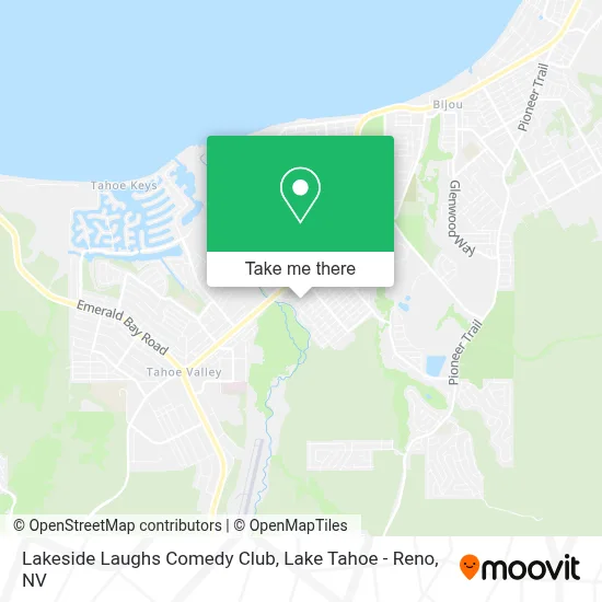 Lakeside Laughs Comedy Club map