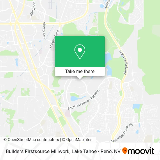 Builders Firstsource Millwork map