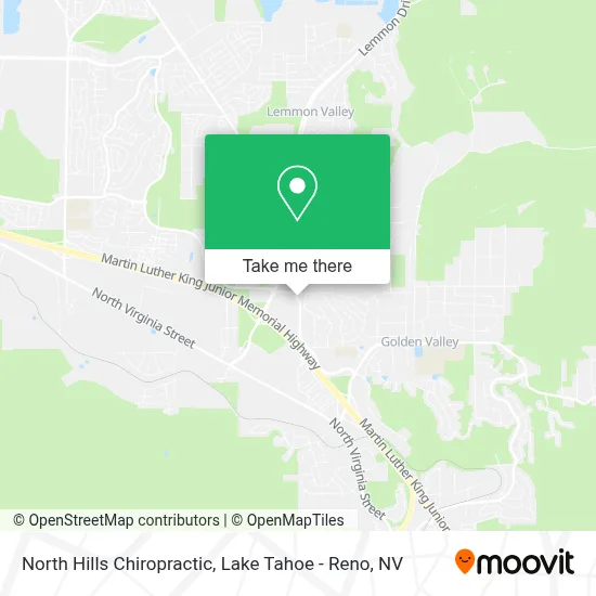 North Hills Chiropractic map