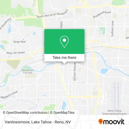 Vanlinesmove map