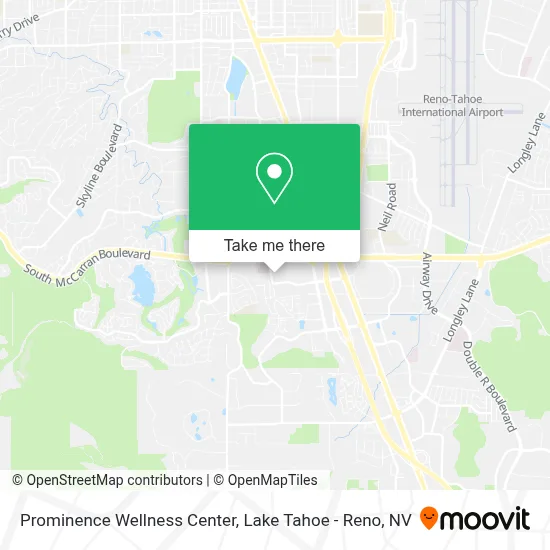 Prominence Wellness Center map
