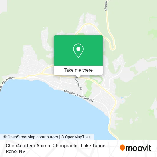 Chiro4critters Animal Chiropractic map