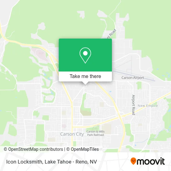 Icon Locksmith map
