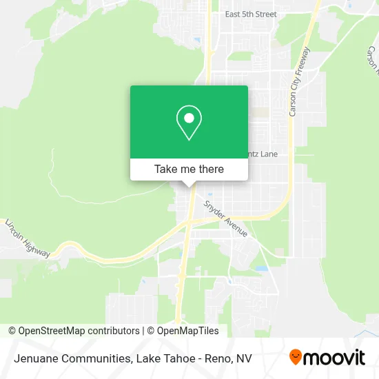 Jenuane Communities map