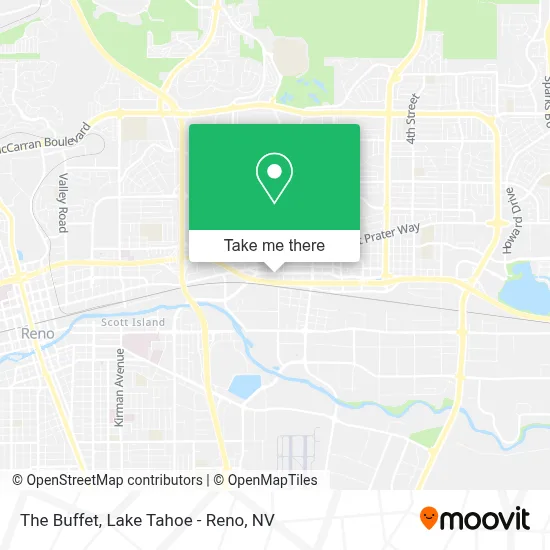 The Buffet map