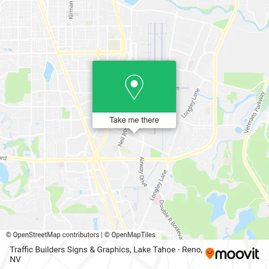 Traffic Builders Signs & Graphics map