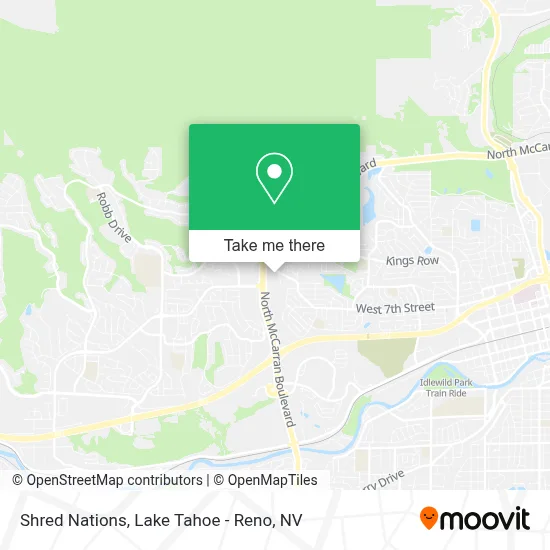 Shred Nations map