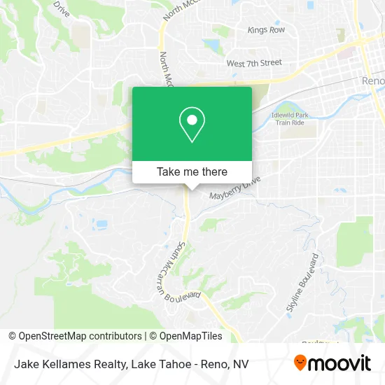 Jake Kellames Realty map