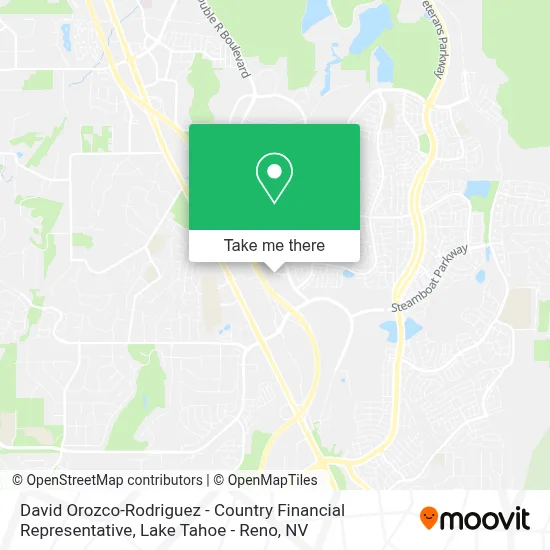 David Orozco-Rodriguez - Country Financial Representative map
