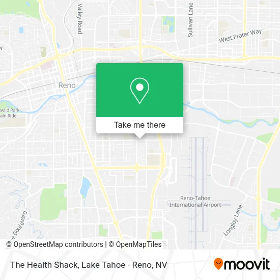 The Health Shack map