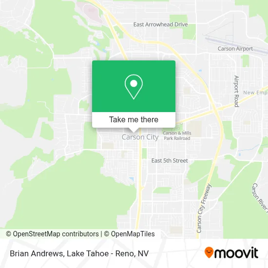 Brian Andrews map