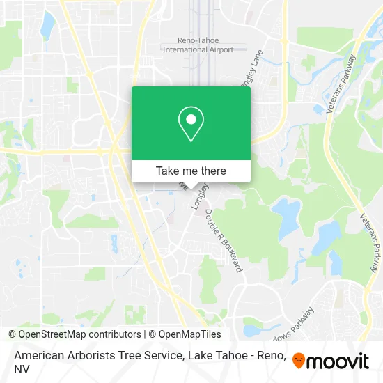 American Arborists Tree Service map