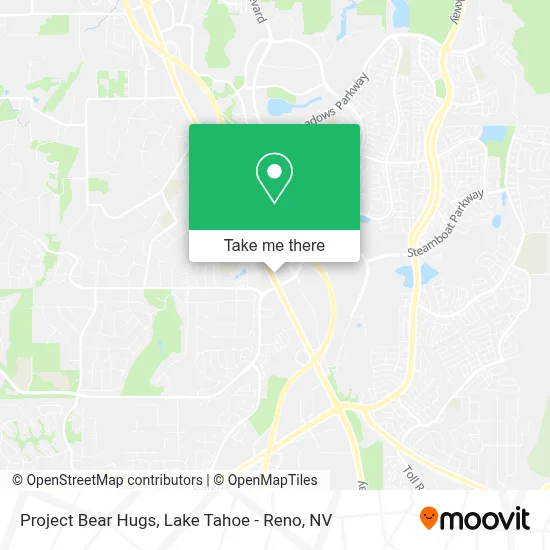 Project Bear Hugs map