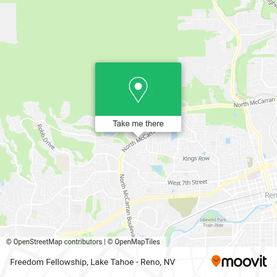 Freedom Fellowship map