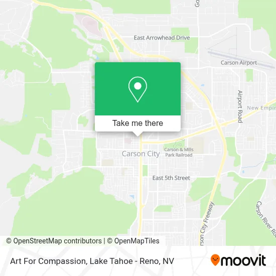Art For Compassion map