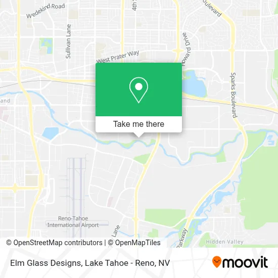 Elm Glass Designs map