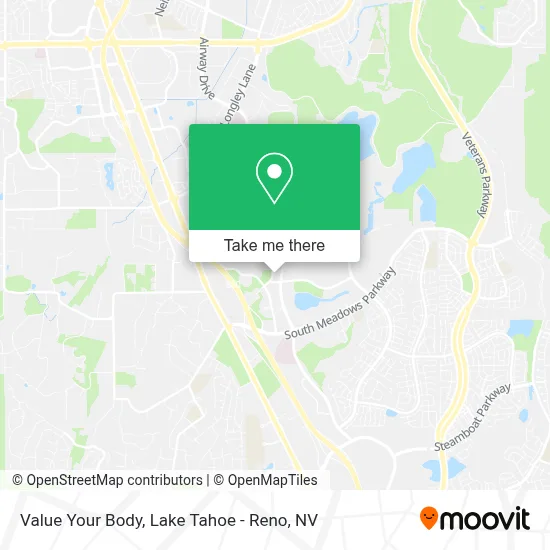 Value Your Body map