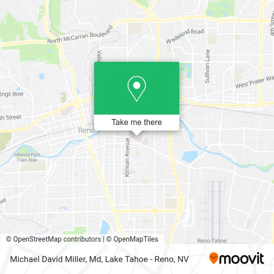 Michael David Miller, Md map
