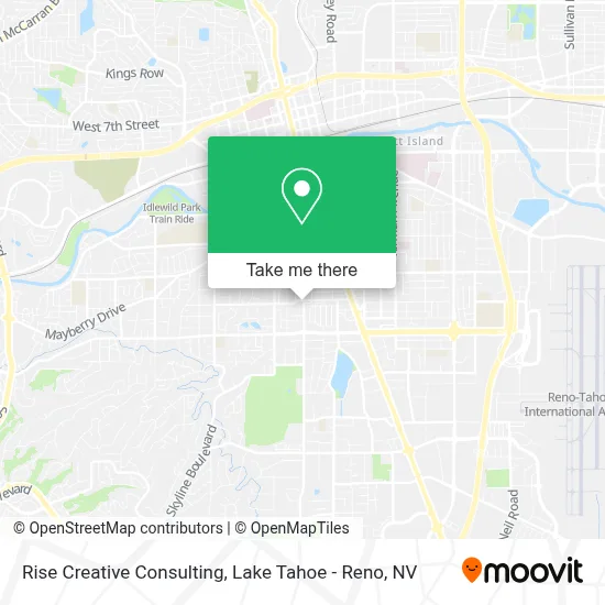 Rise Creative Consulting map