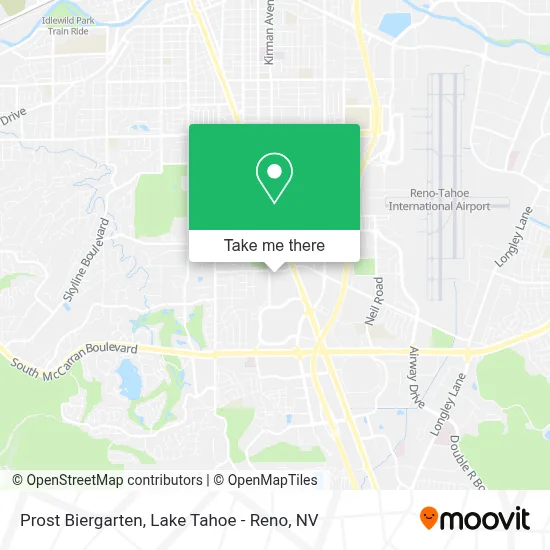 Prost Biergarten map