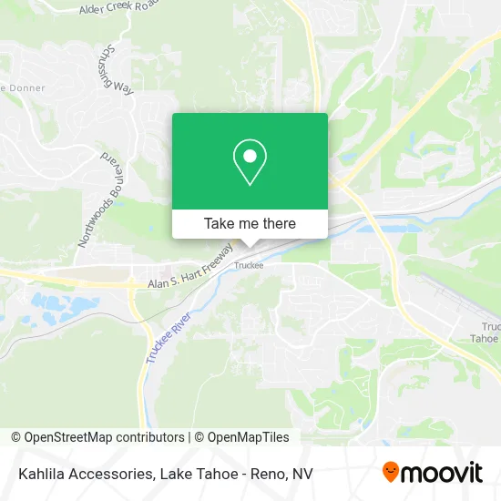 Kahlila Accessories map