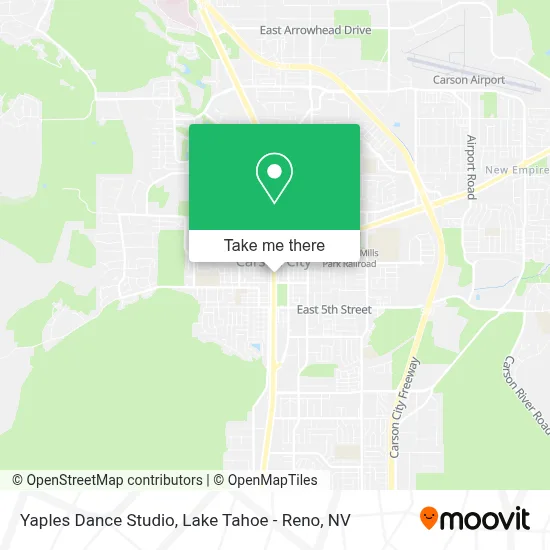Yaples Dance Studio map