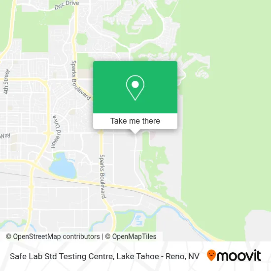 Safe Lab Std Testing Centre map