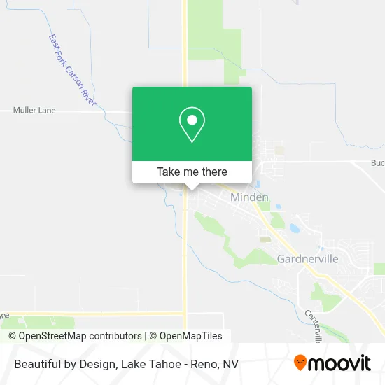 Beautiful by Design map