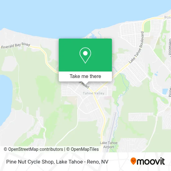 Pine Nut Cycle Shop map