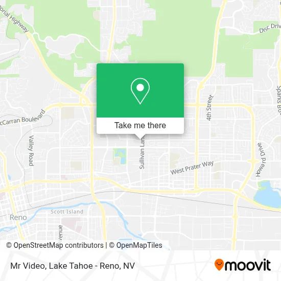 Mr Video map