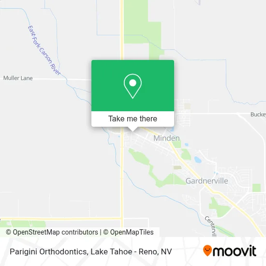 Parigini Orthodontics map