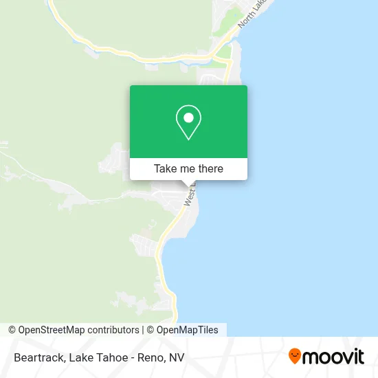 Beartrack map
