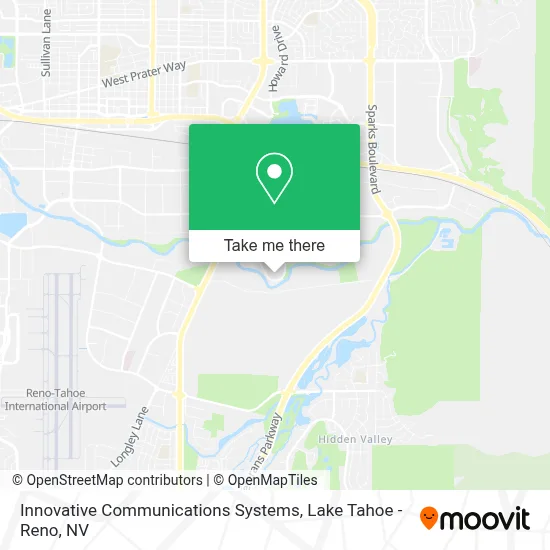 Innovative Communications Systems map