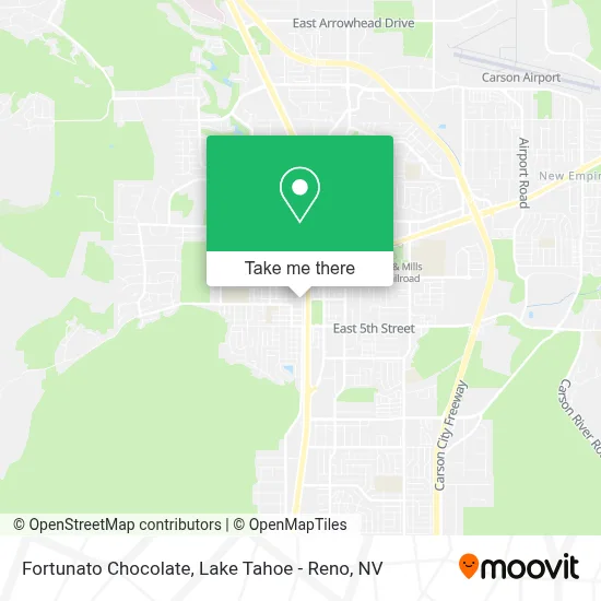 Fortunato Chocolate map