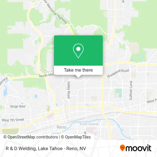 R & D Welding map
