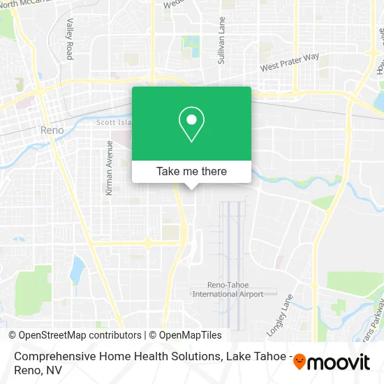 Comprehensive Home Health Solutions map