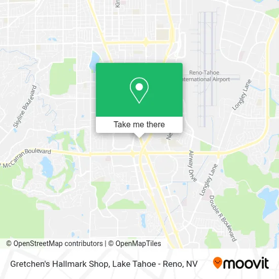 Gretchen's Hallmark Shop map