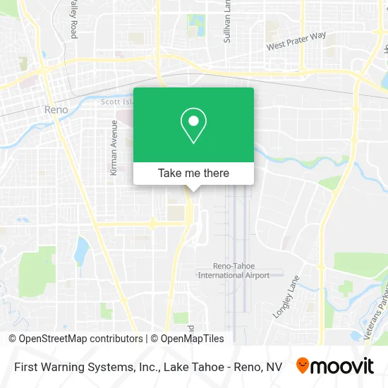 First Warning Systems, Inc. map